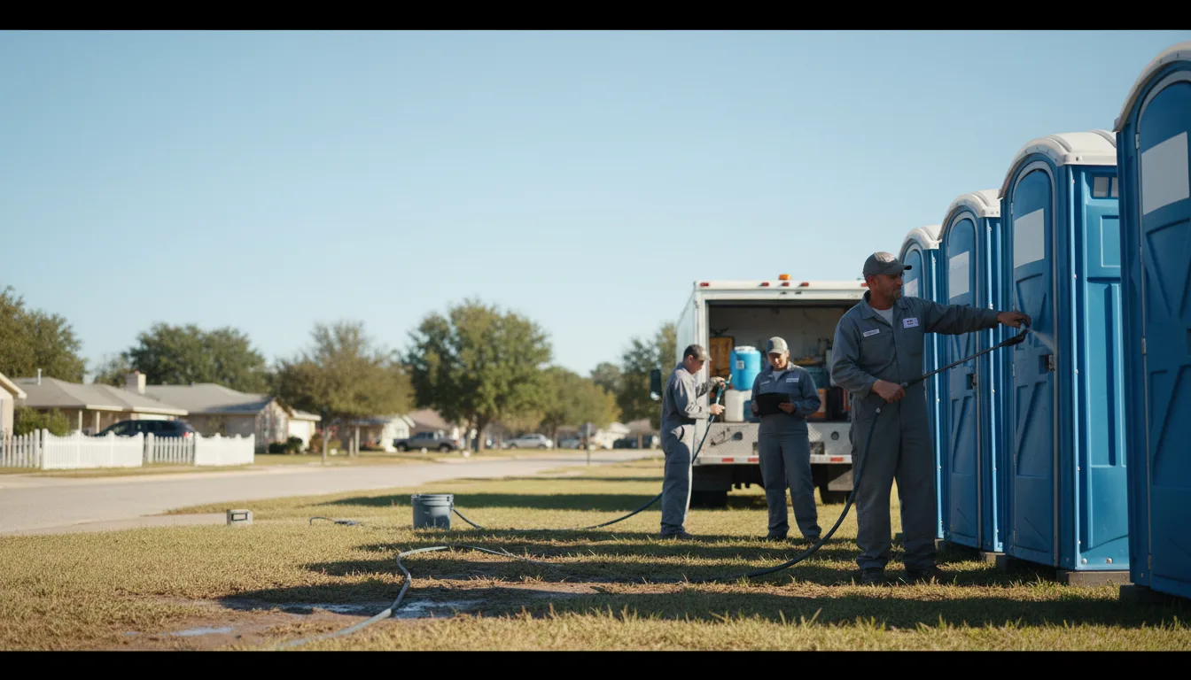 Long-Term Portable Toilet Rental in Robinson, ND near me